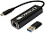 Разветвитель USB-C Origo OU400N черный (OU400N/B1) от магазина РЭССИ