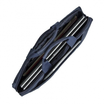 Сумка для ноутбука 15.6" Riva 8035 темно-синий полиэстер (8035 DARK BLUE) от магазина РЭССИ