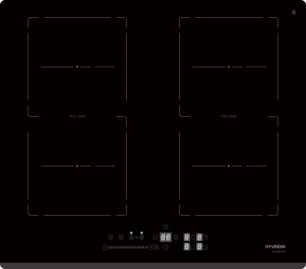 Индукционная варочная поверхность Hyundai HHI 6781 BG черный от магазина РЭССИ