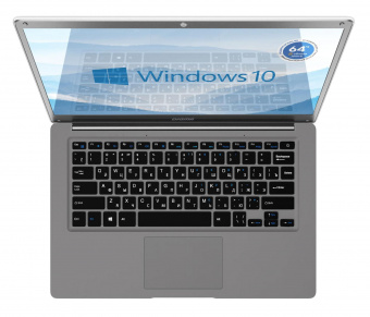 Ноутбук Digma EVE 14 C415 Celeron N3350 4Gb eMMC128Gb Intel HD Graphics 500 14" IPS FHD (1920x1080) Windows 10 Home Single Language 64 grey space WiFi BT Cam 5000mAh (NCN144BXW01) от магазина РЭССИ