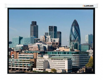 Экран Lumien 203x203см Master Control LMC-100103 1:1 настенно-потолочный рулонный (моторизованный привод) от магазина РЭССИ