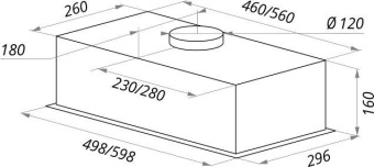 Вытяжка встраиваемая Maunfeld Crosby Light 50 белый управление: ползунковое (1 мотор) от магазина РЭССИ