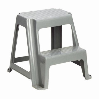 Универсальный табурет IDEA со ступенькой М 2296 Черный от магазина РЭССИ