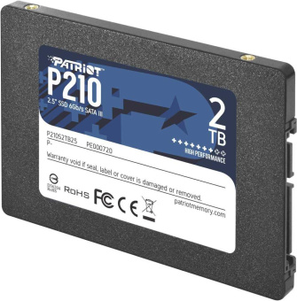 Накопитель SSD Patriot SATA III 2Tb P210S2TB25 P210 2.5" от магазина РЭССИ