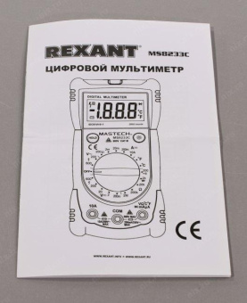 Универсальный мультиметр MASTECH MS8233C 13-2015 от магазина РЭССИ
