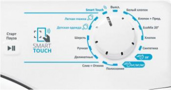 Стиральная машина Candy Smart CSS34 1062D1-07 класс: A+ загр.фронтальная макс.:6кг белый от магазина РЭССИ