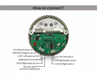 JQ-D122BTМодуль MP3, FLAC декодер, FM Radio, Bluetooth, (пульт) 12в. от магазина РЭССИ