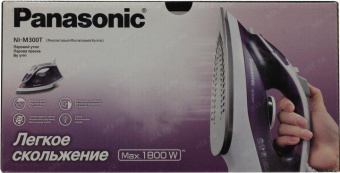 Утюг Panasonic NI-M300TVTW 1800Вт белый/фиолетовый от магазина РЭССИ