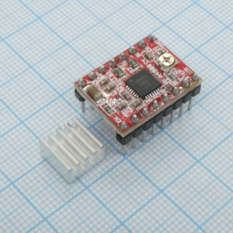 D03-Драйвер шагового двигателя A4988 от магазина РЭССИ