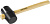 Чёрная резиновая киянка STAYER 225 г 20505-40 от магазина РЭССИ
