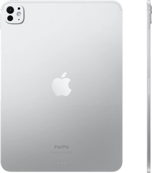 Планшет Apple iPad Pro 2024 A2836 9C RAM8Gb ROM512Gb 11" OLED 2420x1668 iOS серебристый 12Mpix 12Mpix BT WiFi Touch 10hr от магазина РЭССИ