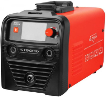 Сварочный полуавтомат Elitech ИС 120 СИН ЖК инвертор MMA/TIG/MIG 3кВт от магазина РЭССИ