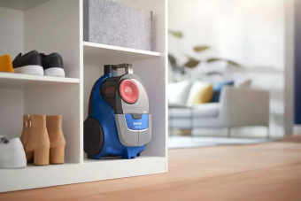 Пылесос Philips 2000 Series XB2062/01 1800Вт синий/оранжевый от магазина РЭССИ