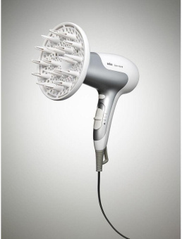 Фен Braun BRHD585E 2500Вт белый от магазина РЭССИ