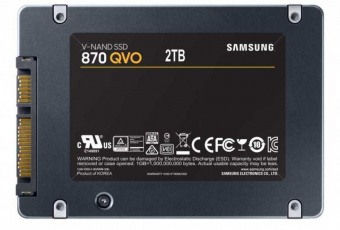 Накопитель SSD Samsung SATA III 2Tb MZ-77Q2T0BW 870 QVO 2.5" от магазина РЭССИ