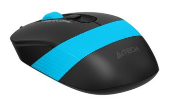 Мышь A4Tech Fstyler FM10 черный/синий оптическая (1600dpi) USB (4but) от магазина РЭССИ