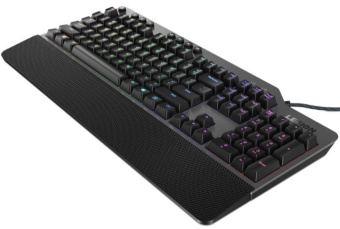 Клавиатура Lenovo Legion K500 RGB механическая черный USB Multimedia for gamer LED (подставка для запястий) от магазина РЭССИ