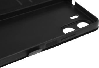 Чехол (флип-кейс) BoraSCO для Xiaomi Poco C65 Book Case черный (72850) от магазина РЭССИ