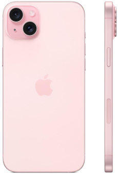 Смартфон Apple A3096 iPhone 15 Plus 256Gb розовый моноблок 3G 4G 2Sim 6.7" 1290x2796 iOS 17 48Mpix 802.11 a/b/g/n/ac/ax NFC GPS GSM900/1800 TouchSc Protect от магазина РЭССИ