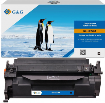 Картридж лазерный G&G GG-CF226A черный (3100стр.) для HP LJ M402d/M402n/M426dw/M426fdn/M426fdw от магазина РЭССИ