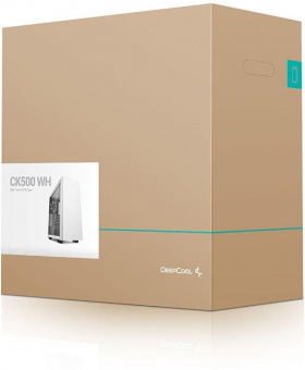 Корпус Deepcool CK500 WH белый без БП ATX 2x120mm 1x140mm 2xUSB3.0 audio bott PSU от магазина РЭССИ