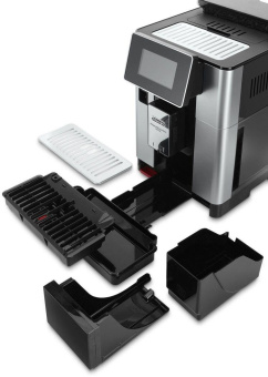 Кофемашина Delonghi ECAM610.55.SB 1450Вт черный/серебристый от магазина РЭССИ