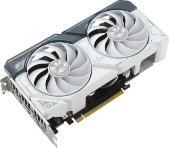 Видеокарта Asus PCI-E 4.0 DUAL-RTX4060TI-O8G-WHITE NVIDIA GeForce RTX 4060TI 8Gb 128bit GDDR6 2565/18000 HDMIx1 DPx3 HDCP Ret от магазина РЭССИ