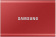 Накопитель SSD Samsung USB-C 2Tb MU-PC2T0R/WW T7 1.8" красный от магазина РЭССИ