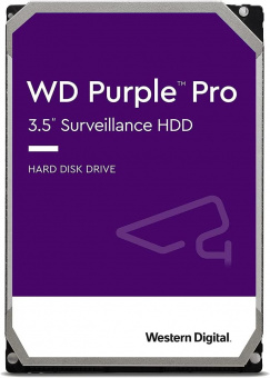 Жесткий диск WD SATA-III 8Tb WD84PURZ Surveillance Purple (5640rpm) 128Mb 3.5" от магазина РЭССИ