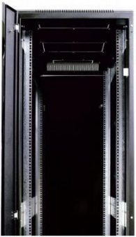 Шкаф серверный ЦМО (ШТК-М-42.8.10-1ААА-9005) напольный 42U 800x1000мм пер.дв.стекл задн.дв.спл.стал.лист 2 бок.пан. направл.под закл.гайки 550кг черный 855мм 134.6кг 180град. 2030мм IP20 сталь от магазина РЭССИ
