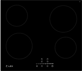 Варочная поверхность Lex EVH 640-1 BL черный от магазина РЭССИ