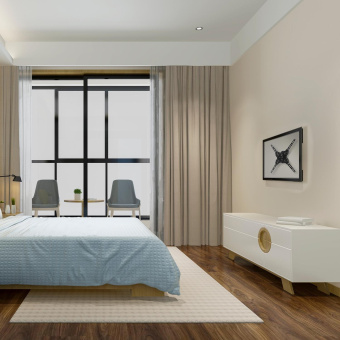 Кронштейн для телевизора Buro MF1 черный 13"-60" макс.25кг настенный поворот и наклон от магазина РЭССИ