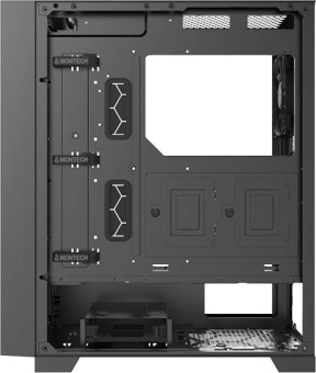 Корпус Montech Air 1000 Lite черный без БП ATX 1x120mm 3x140mm 1xUSB2.0 2xUSB3.0 audio bott PSU от магазина РЭССИ