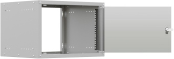 Шкаф коммутационный NTSS LIME (NTSS-WL6U5545GS) настенный 6U 550x450мм пер.дв.стекл несъемн.бок.пан. 30кг серый 110град. от магазина РЭССИ