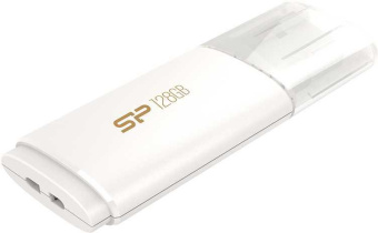 Флеш Диск Silicon Power 128Gb Blaze B06 SP128GBUF3B06V1W USB3.0 белый от магазина РЭССИ