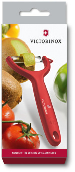 Овощечистка для овощей и фруктов Victorinox Tomato and Kiwi красный (7.6079.1) от магазина РЭССИ