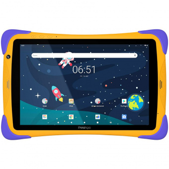 Планшет Prestigio Smartkids UP RK3326 (1.5) 4C RAM1Gb ROM16Gb 10.1" IPS 1280x800 Android 10.0 Go фиолетовый/оранжевый 2Mpix 0.3Mpix BT WiFi Touch microSD 128Gb 6000mAh от магазина РЭССИ