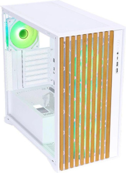 Корпус Formula TimberLine T0 белый без БП mATX 6x120mm 6x140mm 2xUSB3.0 audio от магазина РЭССИ