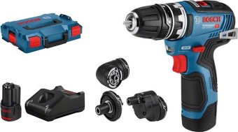 Дрель-шуруповерт Bosch GSR 12V-35 FC без АКК и ЗУ аккум. патрон:быстрозажимной (кейс в комплекте) (06019H3002) от магазина РЭССИ