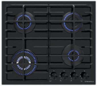 Газовая варочная поверхность Maunfeld EGHG.64.63CB2/G черный от магазина РЭССИ