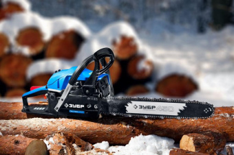 Бензопила Зубр ПБЦ-560 45ДП 2400Вт 3.3л.с. дл.шины:18" (45cm) от магазина РЭССИ