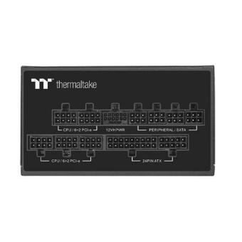 Блок питания Thermaltake ATX 1050W Toughpower PF3 Gen.5 80+ platinum 24pin APFC 120mm fan LED 12xSATA Cab Manag RTL от магазина РЭССИ