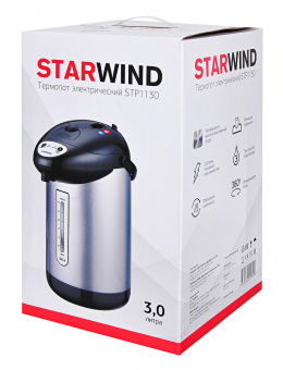 Термопот Starwind STP1130 3л. 750Вт черный от магазина РЭССИ