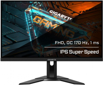 Монитор Gigabyte 27" G27F 2 черный IPS LED 1ms 16:9 HDMI полуматовая HAS 1000:1 400cd 178гр/178гр 1920x1080 165Hz FreeSync Premium DP FHD USB 5.2кг от магазина РЭССИ