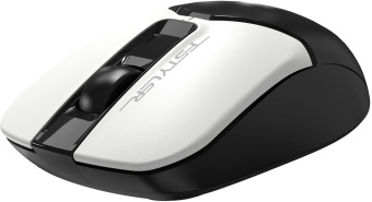 Мышь A4Tech Fstyler FB12S черный/белый оптическая (1200dpi) silent беспроводная BT/Radio USB (3but) от магазина РЭССИ