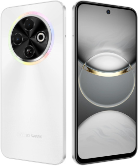 Смартфон Tecno Spark 30C 256Gb 8Gb белый моноблок 3G 4G 2Sim 6.67" 720x1600 Android 14 48Mpix 802.11 a/b/g/n/ac NFC GPS GSM900/1800 GSM1900 Protect FM A-GPS microSD max1024Gb от магазина РЭССИ