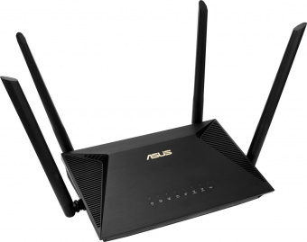 Роутер беспроводной Asus RT-AX53U AX1800 10/100/1000BASE-TX/4G ready черный от магазина РЭССИ