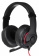 Наушники с микрофоном Оклик HS-L330G NIGHTMARE черный/красный 1.9м мониторные оголовье (359481) от магазина РЭССИ