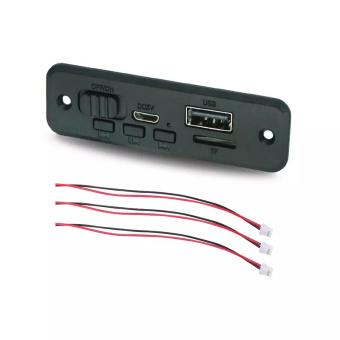 JQ-D032BT Модуль усилителя мощности 2X3W BT,MP3, SD 3.7V-5V от магазина РЭССИ