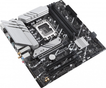 Материнская плата Asus PRIME B760M-A WIFI D4 Soc-1700 Intel B760 4xDDR4 mATX AC`97 8ch(7.1) GbLAN RAID+HDMI+DP от магазина РЭССИ